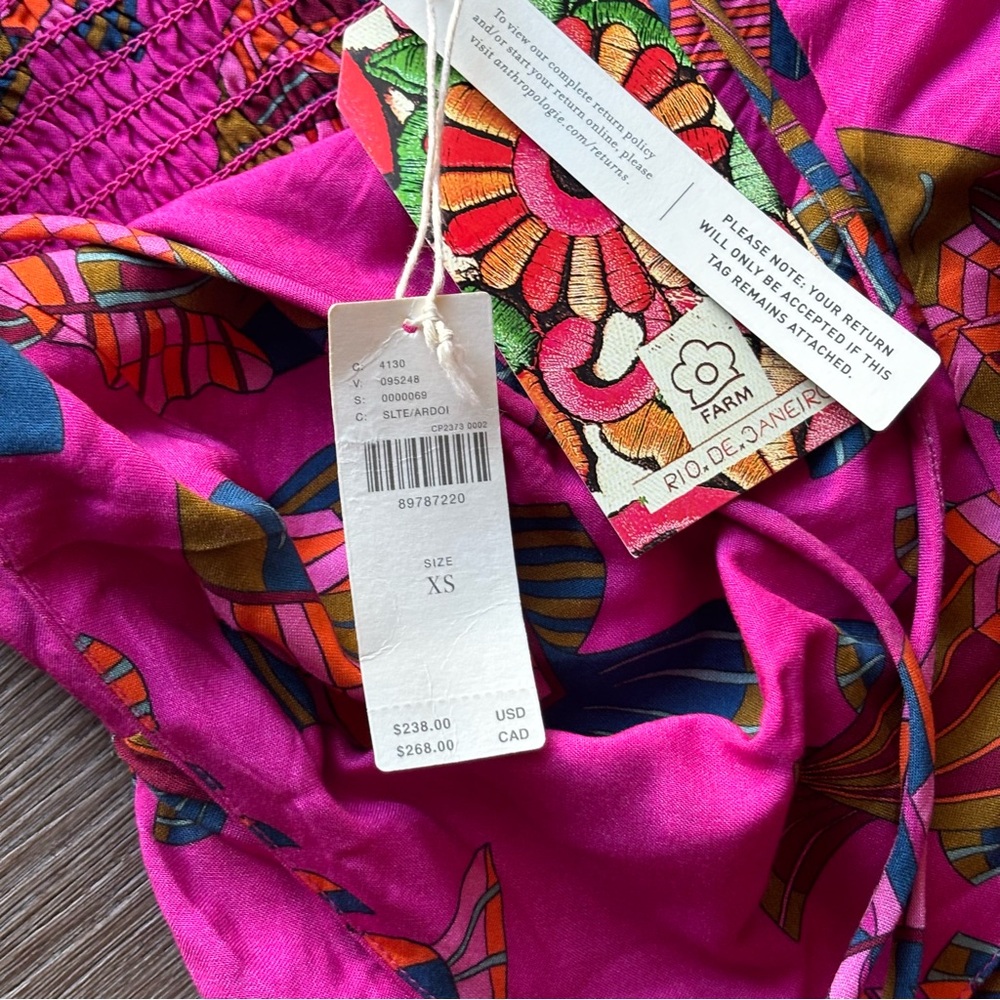 Farm Rio Halter Slim Midi Dress - Picture 8 of 9